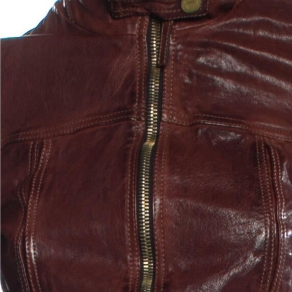 Dolce and Gabbana leather Moto jacket IT40 - Picture 3 of 10